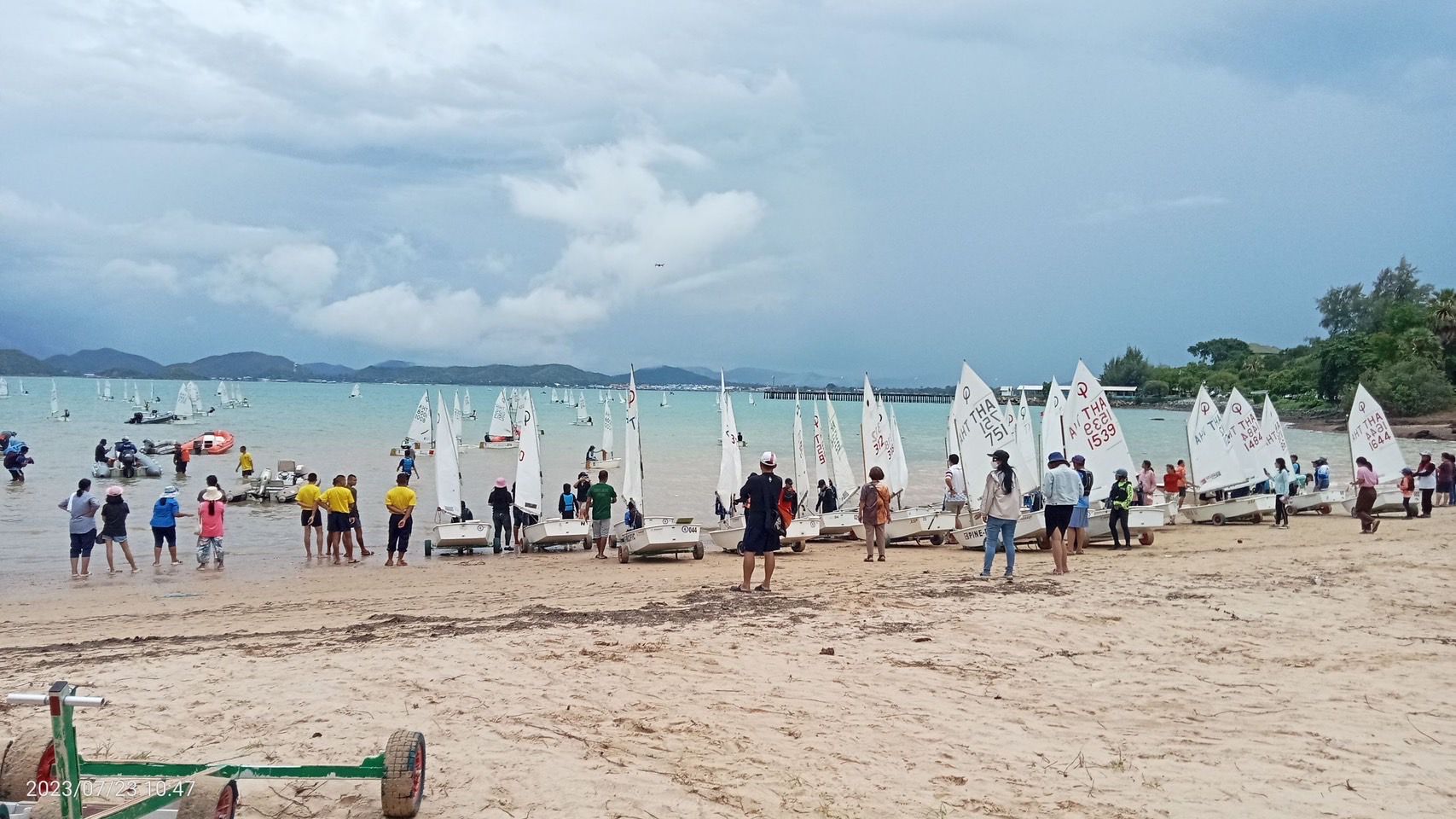 Ocean Marina Jomtien sends sailboat athletes to compete in the ACDC Sailing Championship 2023