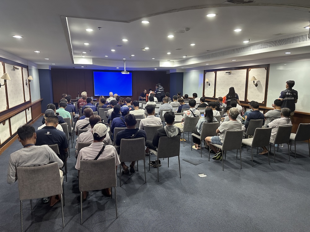 Regional Harbor Office, Pattaya Branch Safety Training